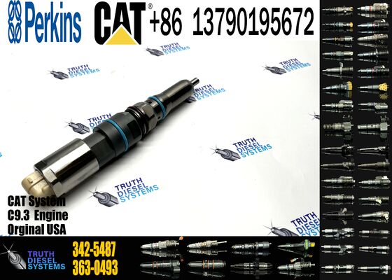 Best Selling Engineering Machinery System Accessories Diesel Fuel Injector 456-3493 342-5487 417-3013 363-0493 for CAT Engine
