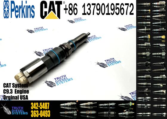 Best Selling Engineering Machinery System Accessories Diesel Fuel Injector 456-3493 342-5487 417-3013 363-0493 for CAT Engine