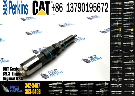 Best Selling Engineering Machinery System Accessories Diesel Fuel Injector 456-3493 342-5487 417-3013 363-0493 for CAT Engine