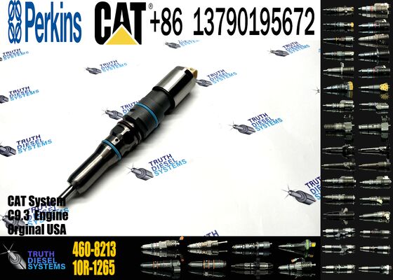 China-Made New Common Rail Diesel Injector 460-8213 4608213 20R5077 Injection Valves for Heavy Truck Diesel Engines C9.3 & C9