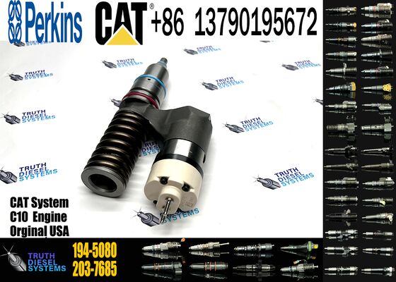 Best-selling and Durable Mechanical Parts Replacement Fuel Injector 10R-1259 147-0373 194-5080 194-5083 for Ccummins Engine