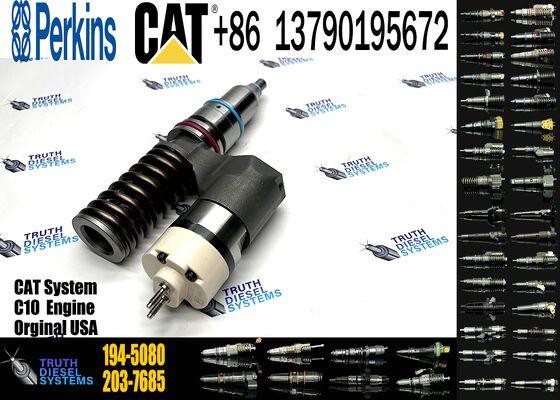 Best-selling and Durable Mechanical Parts Replacement Fuel Injector 10R-1259 147-0373 194-5080 194-5083 for Ccummins Engine