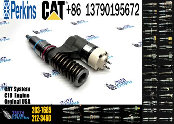 High-quality Engine Parts for Construction Machinery Fuel Injector BEBE2A00101 8112660 0414702005 203-7685 for D12 Engine