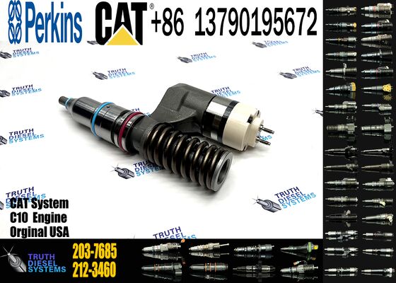 High-quality Engine Parts for Construction Machinery Fuel Injector BEBE2A00101 8112660 0414702005 203-7685 for D12 Engine
