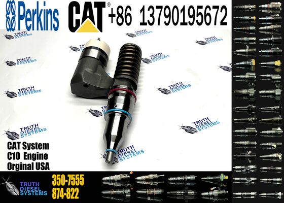 Golden Vidar High Quality Diesel Engine Fuel Injector 350-7555 3507555 for CAT C10 C11 C12 C13 Diesel Engine