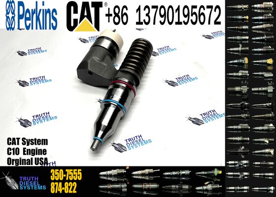 Golden Vidar High Quality Diesel Engine Fuel Injector 350-7555 3507555 for CAT C10 C11 C12 C13 Diesel Engine