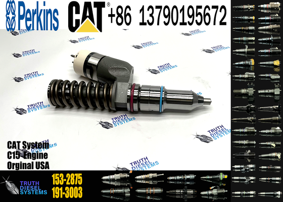 New BOTOP Diesel Fuel Injector Assembly 253-0615 for C15 Construction Machinery Engine (OE 153-2875 191-3003)