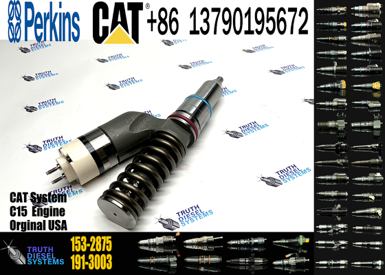 New BOTOP Diesel Fuel Injector Assembly 253-0615 for C15 Construction Machinery Engine (OE 153-2875 191-3003)