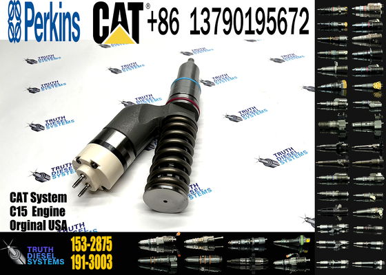 New BOTOP Diesel Fuel Injector Assembly 253-0615 for C15 Construction Machinery Engine (OE 153-2875 191-3003)