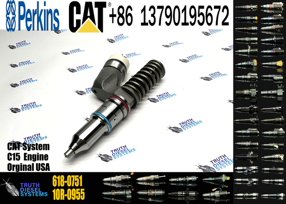 Common Rail Injector 30R-0004 618-0751 for C15 C27 C32 C27 Engine/Tractor D10N D10T D10T2 Loader 990H 990K 6-Month