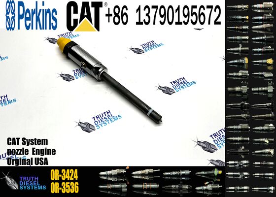3406C 3406B Engine Parts Fuel Injector Pencil Fuel Diesel Injector 4W7032 0R1747 0R-3424 Compatible with Ccaterpillar Excavator