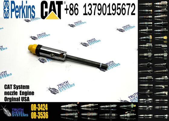 3406C 3406B Engine Parts Fuel Injector Pencil Fuel Diesel Injector 4W7032 0R1747 0R-3424 Compatible with Ccaterpillar Excavator
