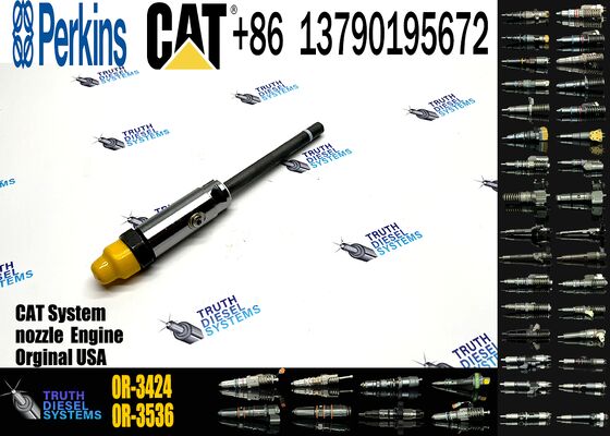 3406C 3406B Engine Parts Fuel Injector Pencil Fuel Diesel Injector 4W7032 0R1747 0R-3424 Compatible with Ccaterpillar Excavator