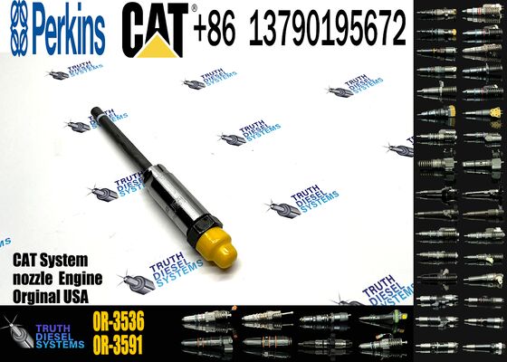 4W-7019 0R-3536 Fuel Injector Nozzle Compatible with Engine 3412 3408B 3408C | Excavator Repair Tools | High Quality | Durable |