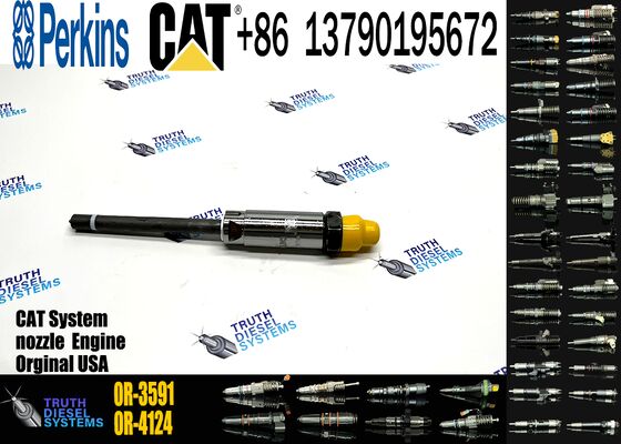 Truck Engine Parts Diesel Fuel Injector Nozzle 7W7045 0R3591 1705181 7W-7045 0R-3591 170-5181 for 3304 3306B 3306 973 973C