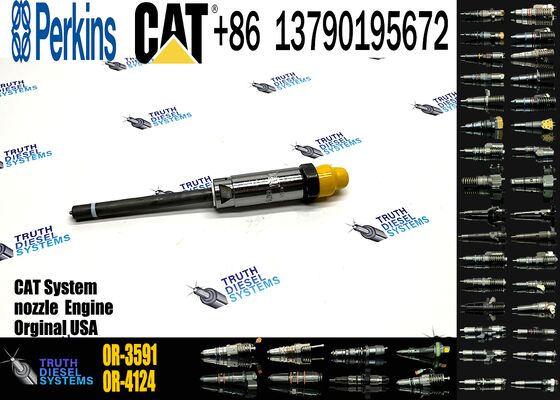 Truck Engine Parts Diesel Fuel Injector Nozzle 7W7045 0R3591 1705181 7W-7045 0R-3591 170-5181 for 3304 3306B 3306 973 973C