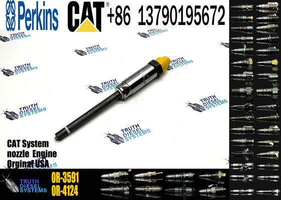 Truck Engine Parts Diesel Fuel Injector Nozzle 7W7045 0R3591 1705181 7W-7045 0R-3591 170-5181 for 3304 3306B 3306 973 973C