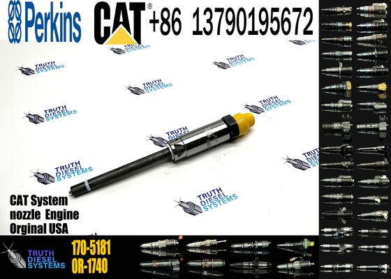 Excavator Spare Parts Fuel Injector Nozzle 1705181 170-5181 Nozzle for D7G D7R for Ccaterpillar