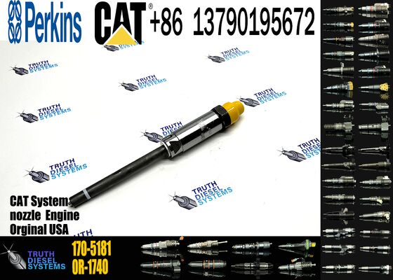 Excavator Spare Parts Fuel Injector Nozzle 1705181 170-5181 Nozzle for D7G D7R for Ccaterpillar