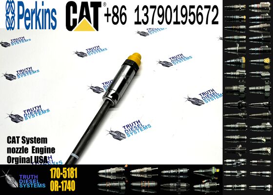 Excavator Spare Parts Fuel Injector Nozzle 1705181 170-5181 Nozzle for D7G D7R for Ccaterpillar
