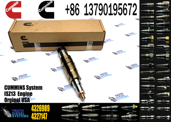 Common Rail Fuel Injector 2894920 2897320 4307217 4326959 4326989 4397488 for Sprayer Excavator ISZ Injector Truck Auto parts