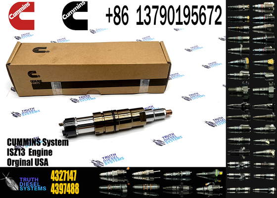 Factory Wholesale Top Deals Precision-controlled Fuel Injector 4327147 5579421 4384365 for Cummin-s ISX15 Engine Parts