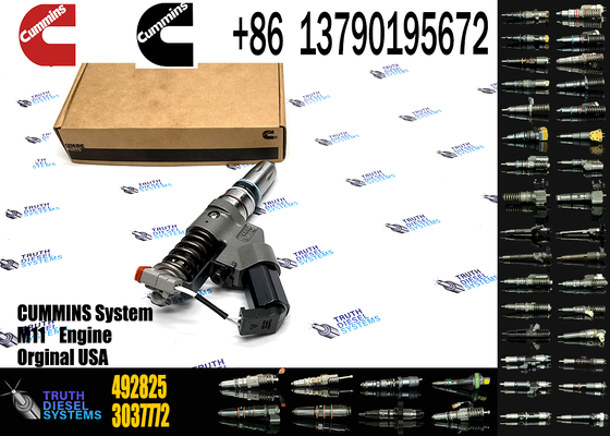 Diesel Engine Parts 3411754 3411755 492825 4928517 Diesel Fuel Injector compatible with CcUMMINS Diesel Engine
