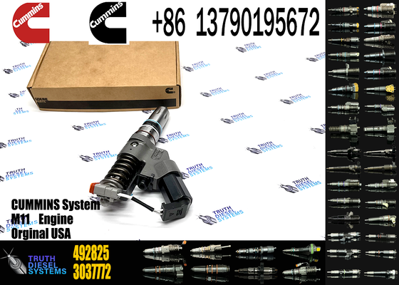 Diesel Engine Parts 3411754 3411755 492825 4928517 Diesel Fuel Injector compatible with CcUMMINS Diesel Engine