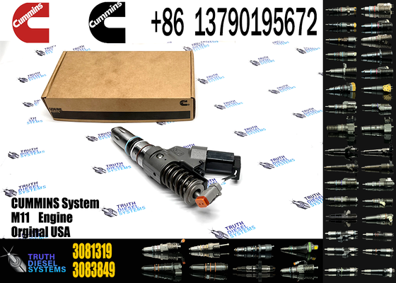 Common Rail Fuel Injector 3037772 3411755 3081319 3411756 3087557 3411758 for Sprayer Excavator M11 Injector Truck Parts engine spare Auto vehicle parts