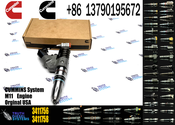 Fuel Injector 3411756 3411753RX 3411753 4902921 3411752 3411754 3411755 4088384 for Ccummins Engine ISM QSM M11
