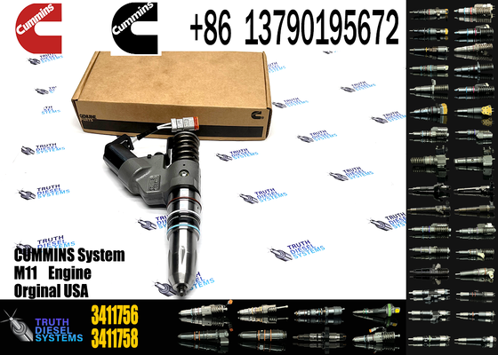 Fuel Injector 3411756 3411753RX 3411753 4902921 3411752 3411754 3411755 4088384 for Ccummins Engine ISM QSM M11