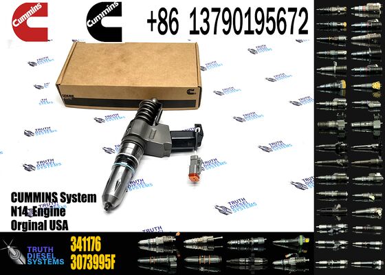 New High Quality Diesel N14 Common Rail Fuel Injector 341176 3409975 3411760 3087558F 4307795 6087807
