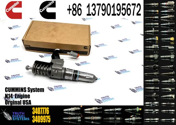 3407776 3411760 6087807 3083848F High Quality Smart Common Rail Fuel Injector for N14 Construction Machinery Diesel Engine