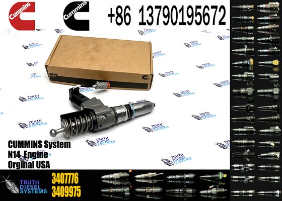 3407776 3411760 6087807 3083848F High Quality Smart Common Rail Fuel Injector for N14 Construction Machinery Diesel Engine