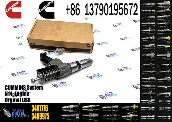 3407776 3411760 6087807 3083848F High Quality Smart Common Rail Fuel Injector for N14 Construction Machinery Diesel Engine