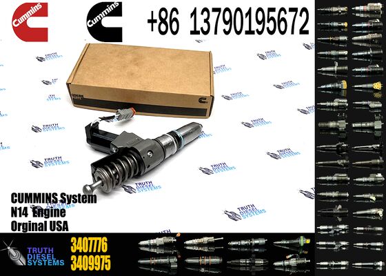 3407776 3411760 6087807 3083848F High Quality Smart Common Rail Fuel Injector for N14 Construction Machinery Diesel Engine