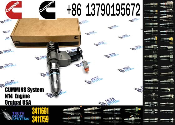 Fuel Injector 3083846 3083622 3087560 308773 3411795 3411691 for Ccummins QSN14 N14 Diesel Engine