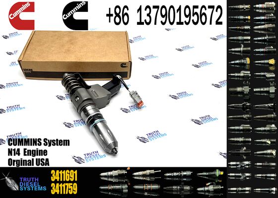 Fuel Injector 3083846 3083622 3087560 308773 3411795 3411691 for Ccummins QSN14 N14 Diesel Engine