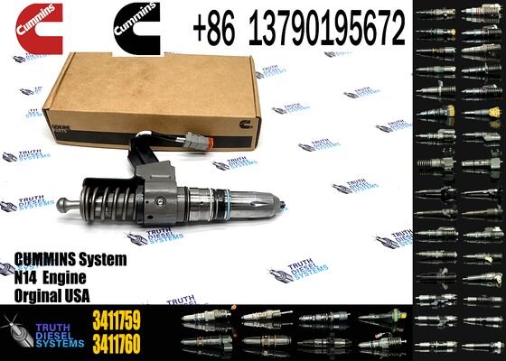 High Quality and Durable Engine Assembly Components Fuel Injector 3411759 3411762 3411845 4026222 for Ccummins N14 Engine