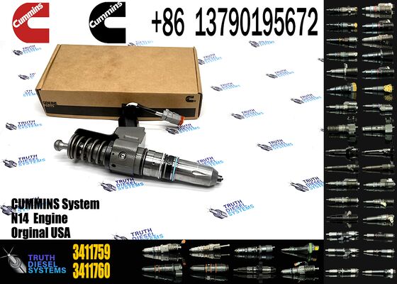 High Quality and Durable Engine Assembly Components Fuel Injector 3411759 3411762 3411845 4026222 for Ccummins N14 Engine
