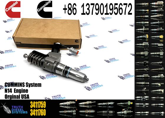 High Quality and Durable Engine Assembly Components Fuel Injector 3411759 3411762 3411845 4026222 for Ccummins N14 Engine