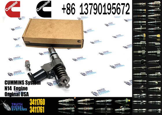 Common Rail Injectors 3411761, 3411760, 3411763, 3411765 Suitable for Ccummins N14 QSNT-C235 and Shantui SD22 Bulldozers