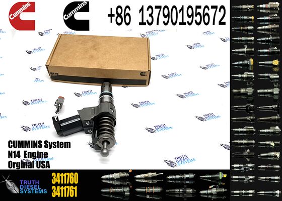 Common Rail Injectors 3411761, 3411760, 3411763, 3411765 Suitable for Ccummins N14 QSNT-C235 and Shantui SD22 Bulldozers