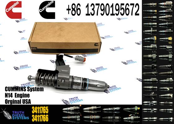 Common Rail Injectors 3411761, 3411760, 3411763, 3411765 Suitable for Ccummins N14 QSNT-C235 and Shantui SD22 Bulldozers