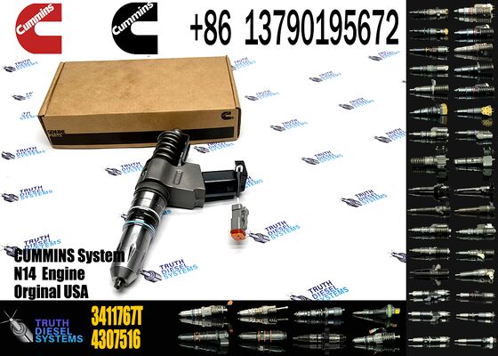 Common Rail Fuel Injector 3083846T 3083848F 3087558F 3411766F 3411767T 3411761 for Sprayer Excavator N14 Injector Truck Auto parts