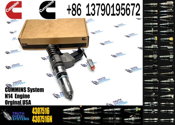 Diesel Fuel Injectors 4307516, 4384360, Suitable for Ccummins QSM11, ISM11, N14 Engines and Shantui SD22 Bulldozer Vehicle Parts
