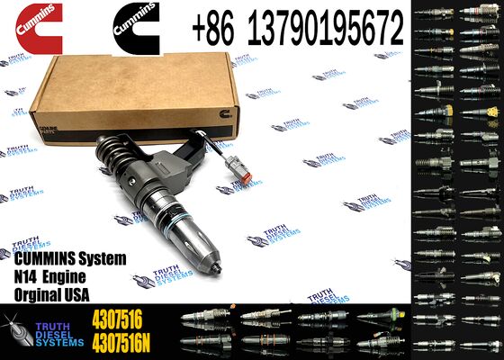 Diesel Fuel Injectors 4307516, 4384360, Suitable for Ccummins QSM11, ISM11, N14 Engines and Shantui SD22 Bulldozer Vehicle Parts