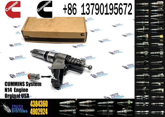 Common Rail Fuel Injector 4384360 4902924 6087807 3073995F 3080931F 3081315F for Sprayer Excavator N14 Injector Truck Auto parts