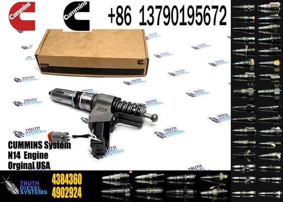 Common Rail Fuel Injector 4384360 4902924 6087807 3073995F 3080931F 3081315F for Sprayer Excavator N14 Injector Truck Auto parts