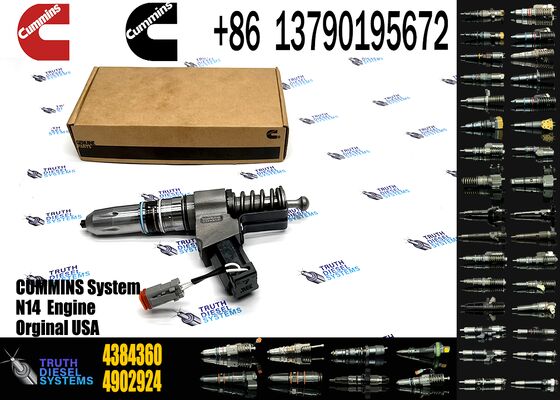 Common Rail Fuel Injector 4384360 4902924 6087807 3073995F 3080931F 3081315F for Sprayer Excavator N14 Injector Truck Auto parts